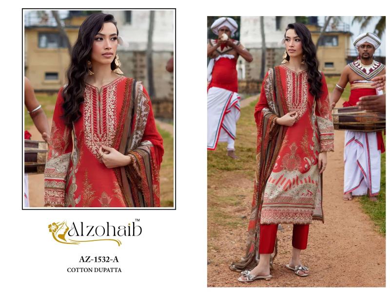 Alzohaib ayesha vol-1 cotton salwar suits and sarees wholesaler in hyderabad